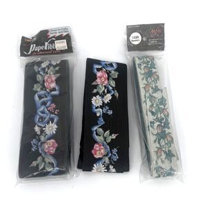 PapeRibbon Paper Ribbon NEW Creative Twist Rosemary & Juliet Floral 12 Yds Total